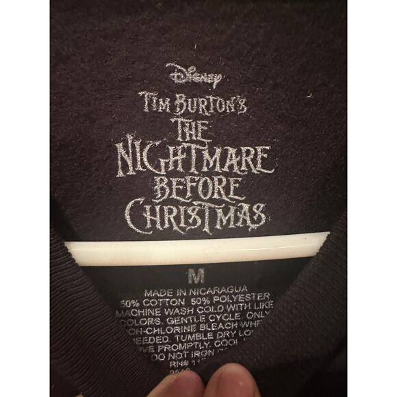 NWOT Disney NBC Nightmare Before Christmas The Pumpkin King Halloween Fright M - Picture 3 of 3